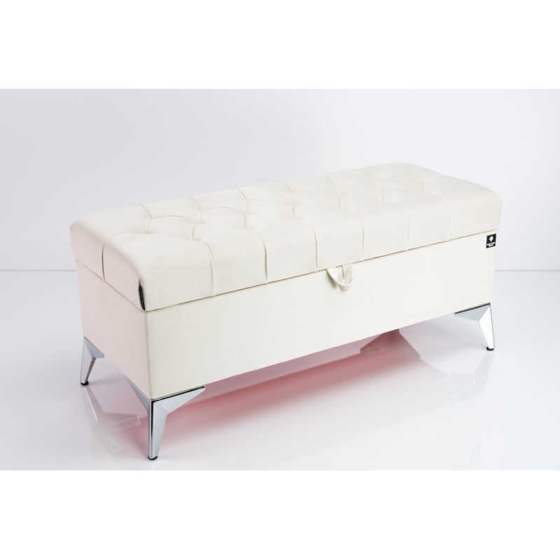 Tufted Storage Bench